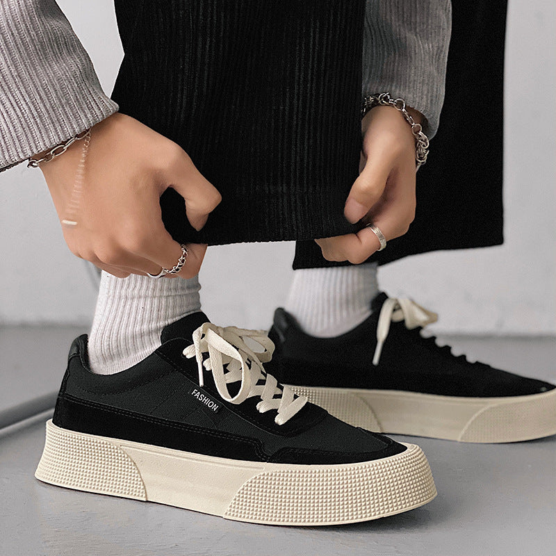 Sarah Express Casual Canvas Platform Sneakers