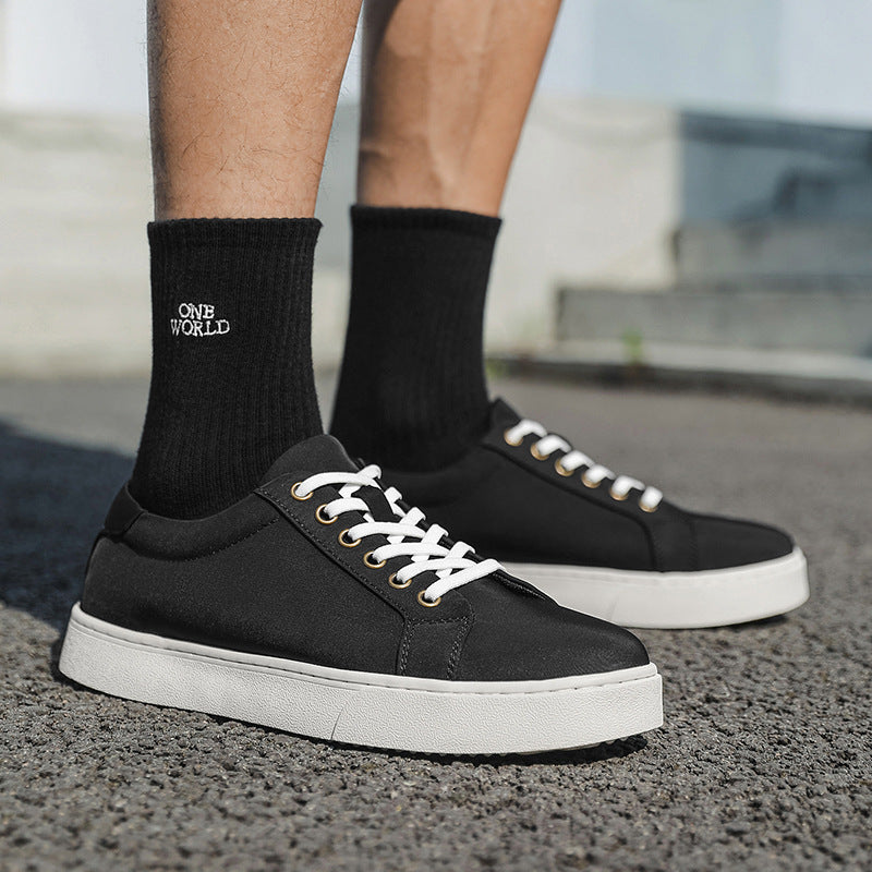 Sarah Express Men's Wide Width Casual Patchwork Sneakers
