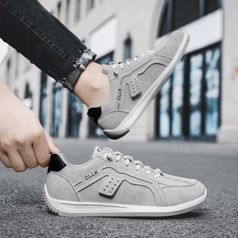 Sarah Express Men's Casual Breathable Slip-On Sneakers