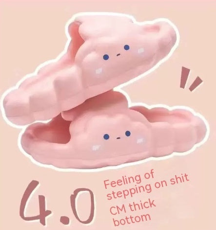 Sarah Express Cloud Bathroom Slides for Women