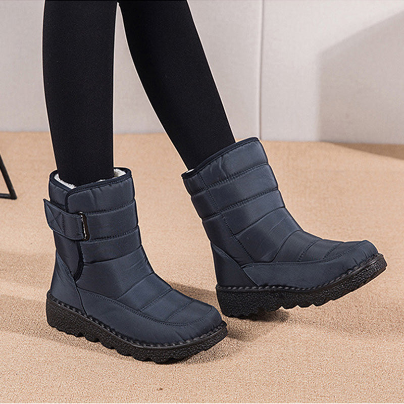 Sarah Express Plush Lined Waterproof Winter Ankle Boots