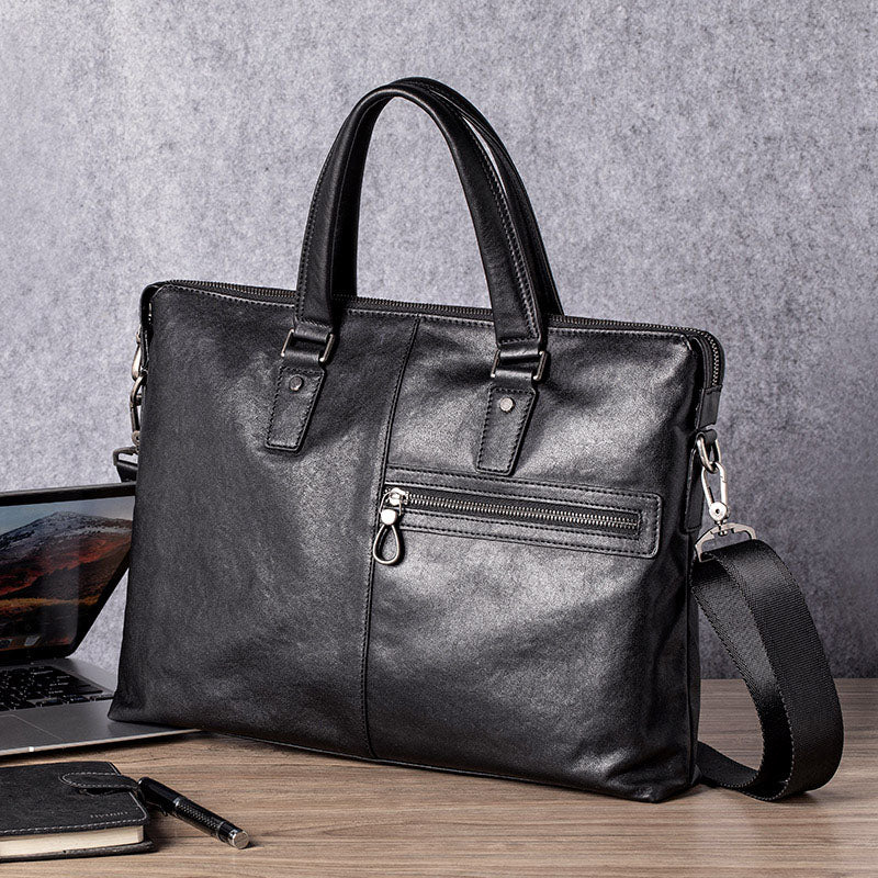 Sarah Express Leather Business Handbag for Men