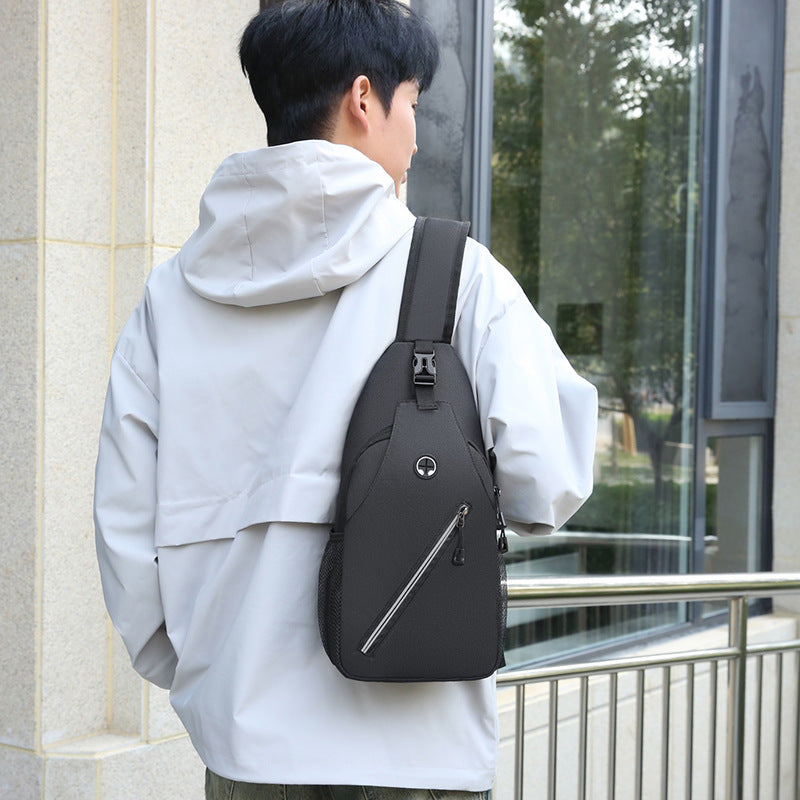 Sarah Express Multifunctional Canvas Crossbody Chest Bag