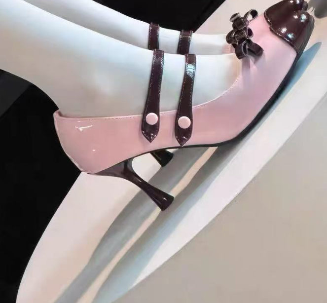 Sarah Express Sweet Side Cut-Out Platform Heels