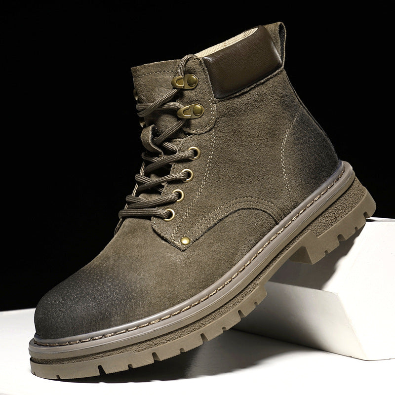 Sarah Express British Style Lace-Up Men's Boots