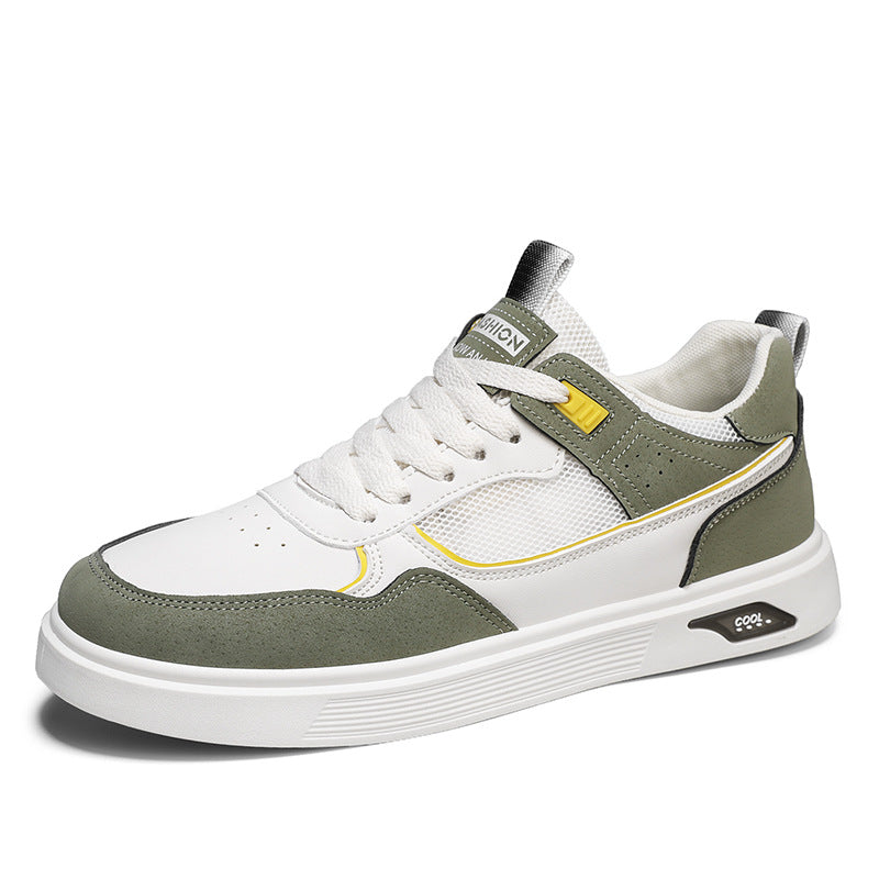 Sarah Express Color-Blocked Low-Top Retro Skate Sneakers