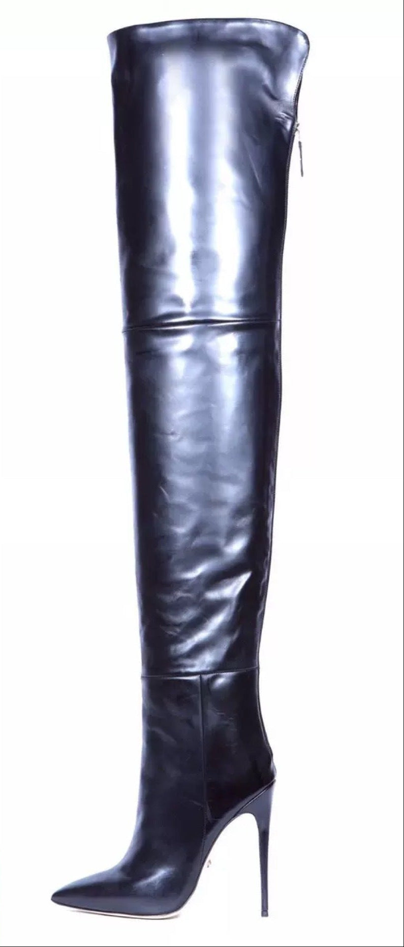 Sarah Express Pointed-Toe Over-the-Knee Stiletto Boots