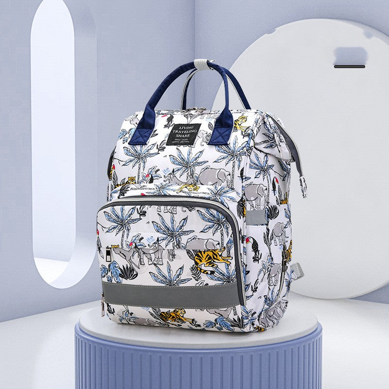 Sarah Express Geometric Pattern Travel Backpack Dream Forest