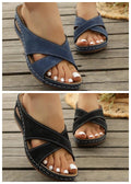 Lightweight Platform Beach Sandals – sole profile alternate view 9