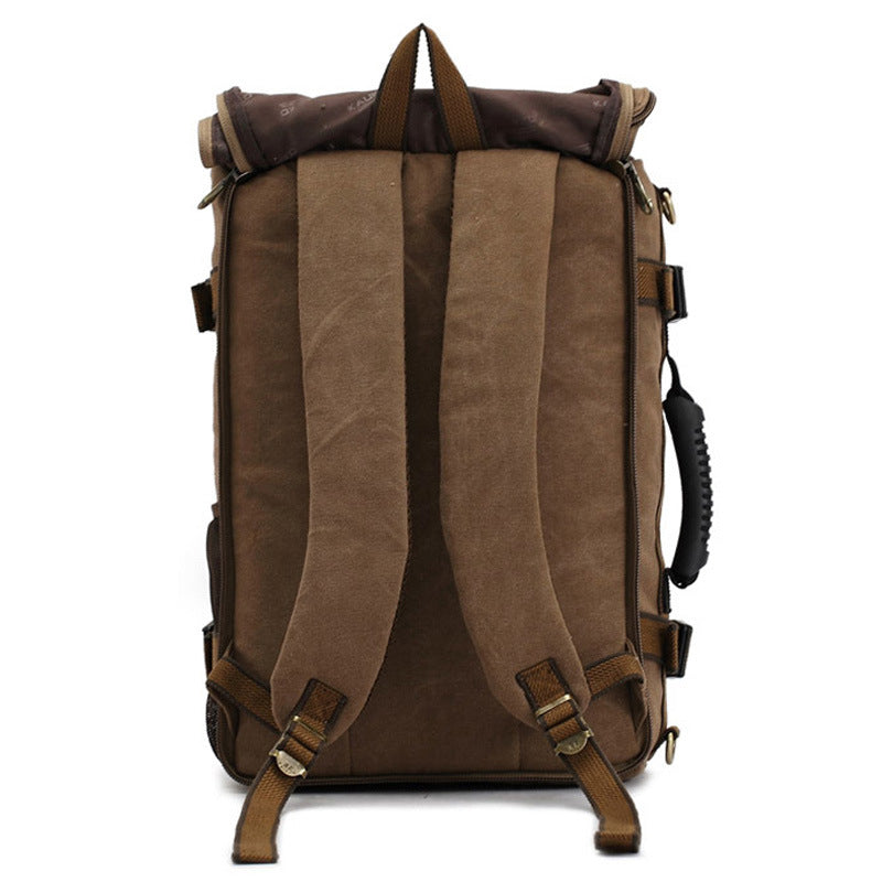 Sarah Express Canvas Laptop Backpack Travel School Bag
