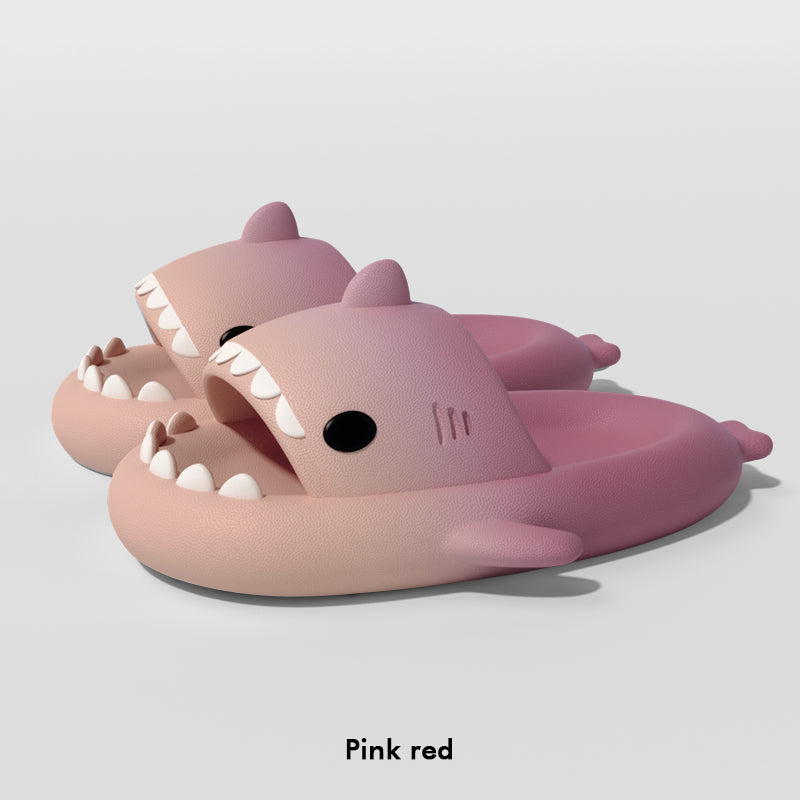 Sarah Express Gradient Shark Cartoon EVA Home Slides