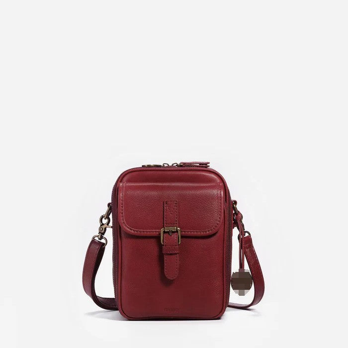 Sarah Express Small PU Leather Crossbody Shoulder Bag