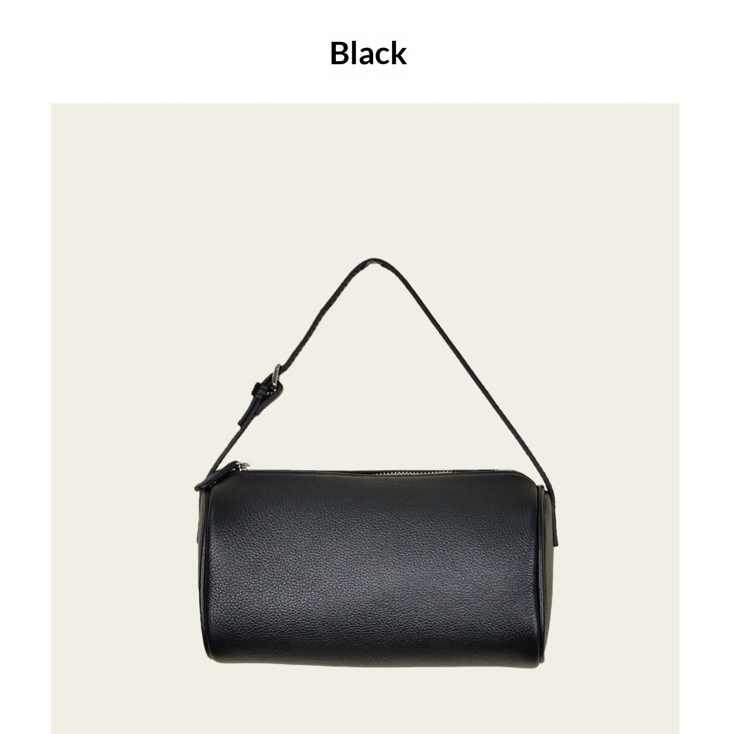 Sarah Express Minimalist Cylindrical Leather Crossbody Bag