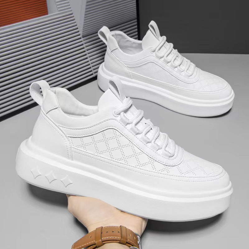 Sarah Express British Style Thick Soled Platform Sneakers