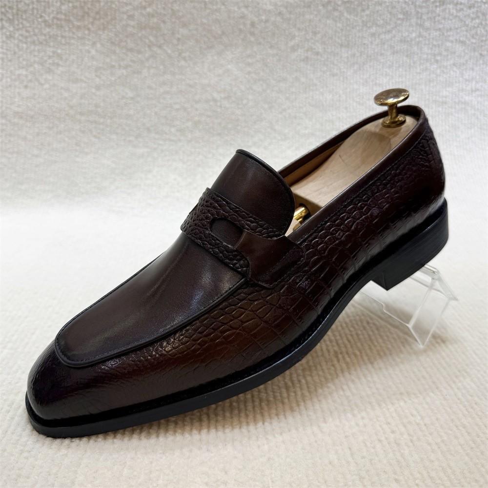 Large-size Mens Casual Formal Leather Shoes – product detail alternate view 8