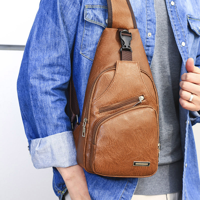 Sarah Express USB Charging Chest Sling Bag