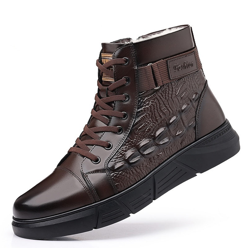 Sarah Express Fur Lined Lace Up Winter Boots