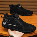 Sarah Express Men's Lightweight Casual Walking Sneakers 6611 Black