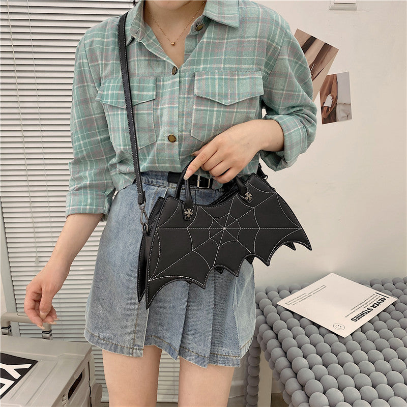 Sarah Express Spider Web Gothic Crossbody Handbag