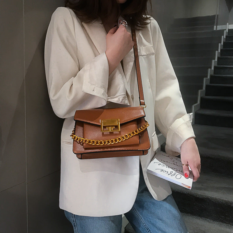 Sarah Express Structured Chain Shoulder Bag