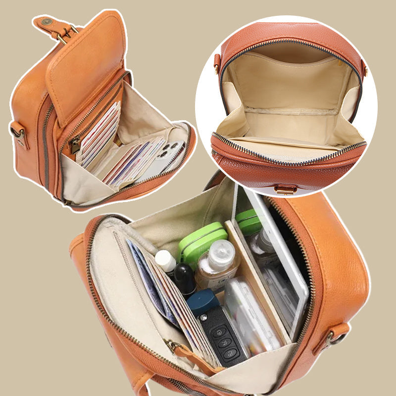 Sarah Express Unisex Retro Messenger Bag With Card Inserts