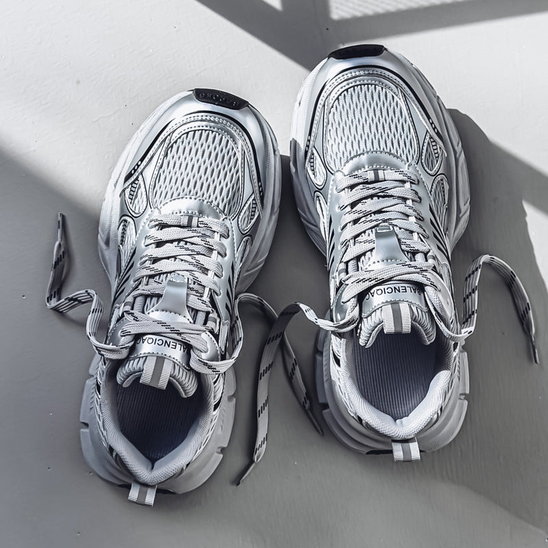 Sarah Express Breathable Mesh Wide Toe Sneakers
