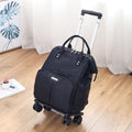 Sarah Express Folding Lightweight Trolley Travel Bag Black