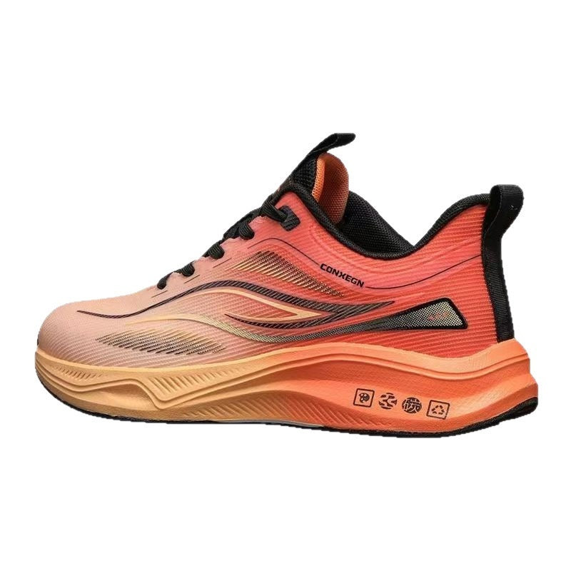 Sarah Express Men's Breathable Casual Lace-Up Sneakers