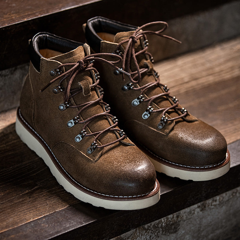 Sarah Express Men's Retro Mountaineering High-top Boots