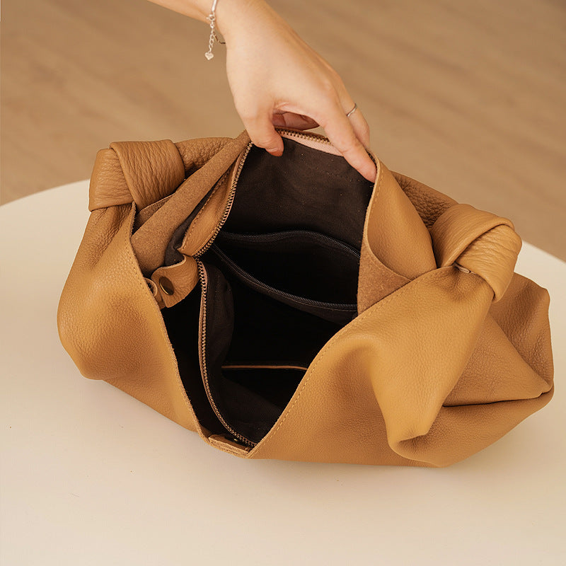 Sarah Express Urban Simplicity Soft Leather Shoulder Bag