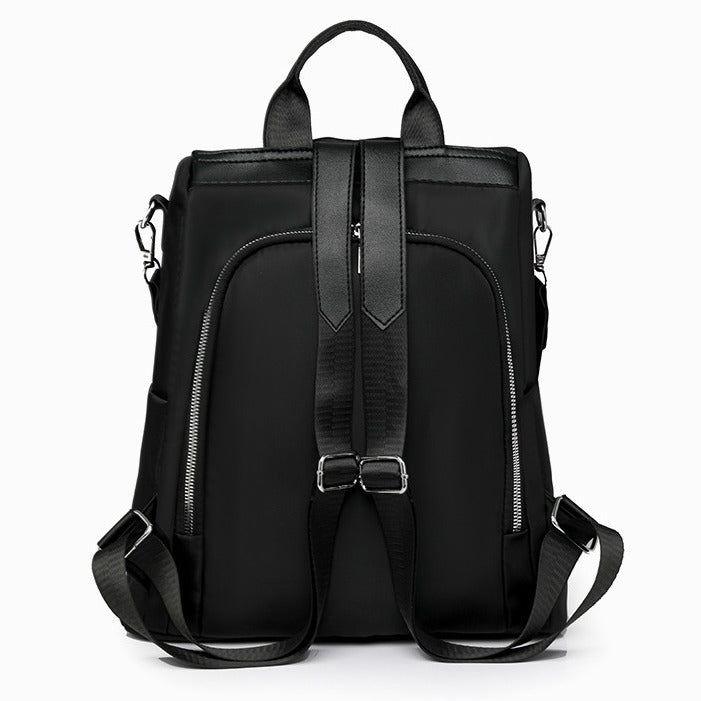 Sarah Express Lightweight Nylon Multi-Pocket Travel Backpack