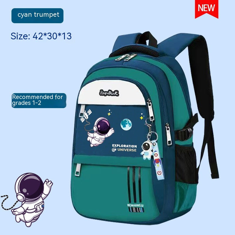 Sarah Express Astronaut Print School Backpack for Kids