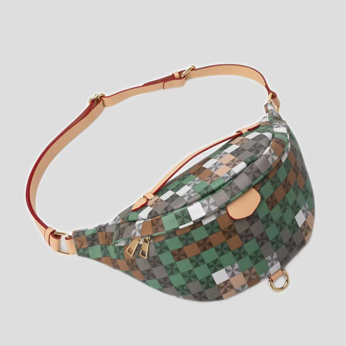 Sarah Express Retro Plaid Crossbody Shoulder Bag
