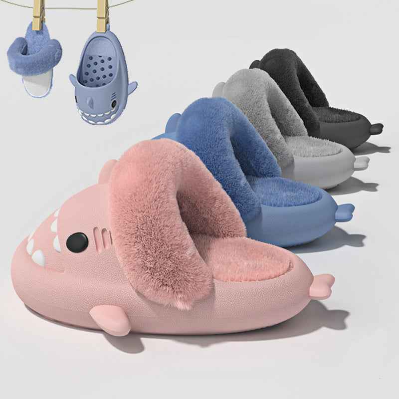 Sarah Express Unisex Shark Slippers with Detachable Lining