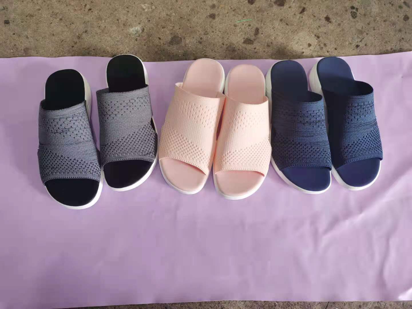 Sarah Express Lightweight Mesh Slip-On Beach Sandals