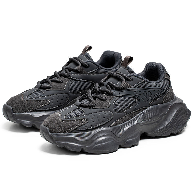Sarah Express Men's Chunky Soled Mesh Dad Sneakers