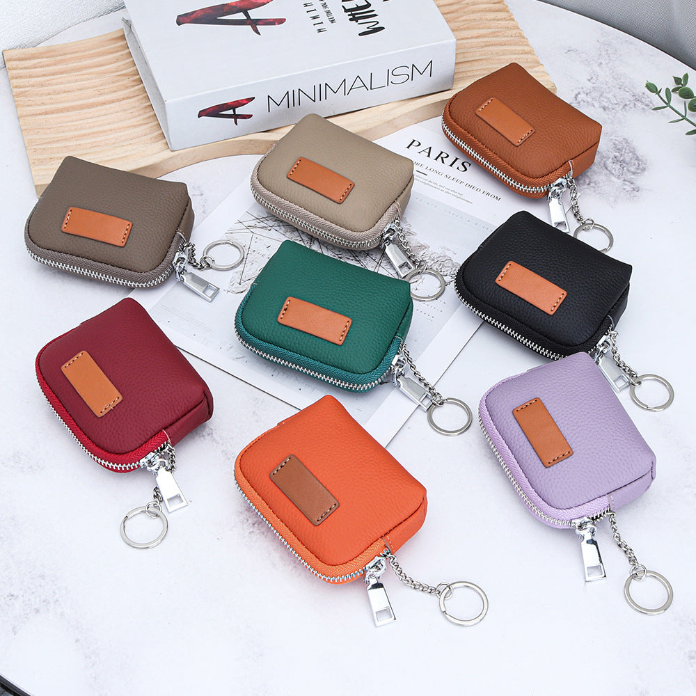 Sarah Express Mini Genuine Leather Bifold Wallet