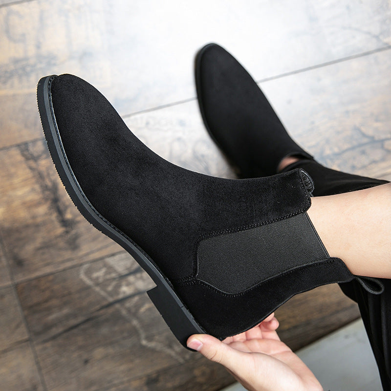 Sarah Express Pointed Toe Wedge Ankle Boots