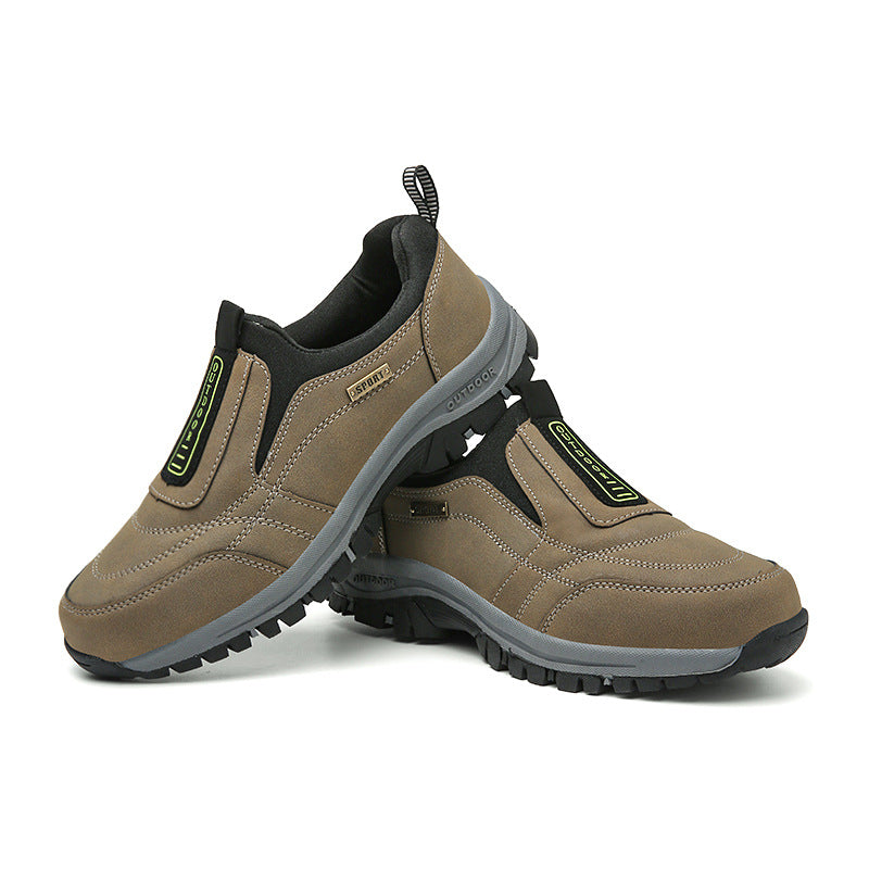 Sarah Express Men's Breathable Slip-On Walking Sneakers