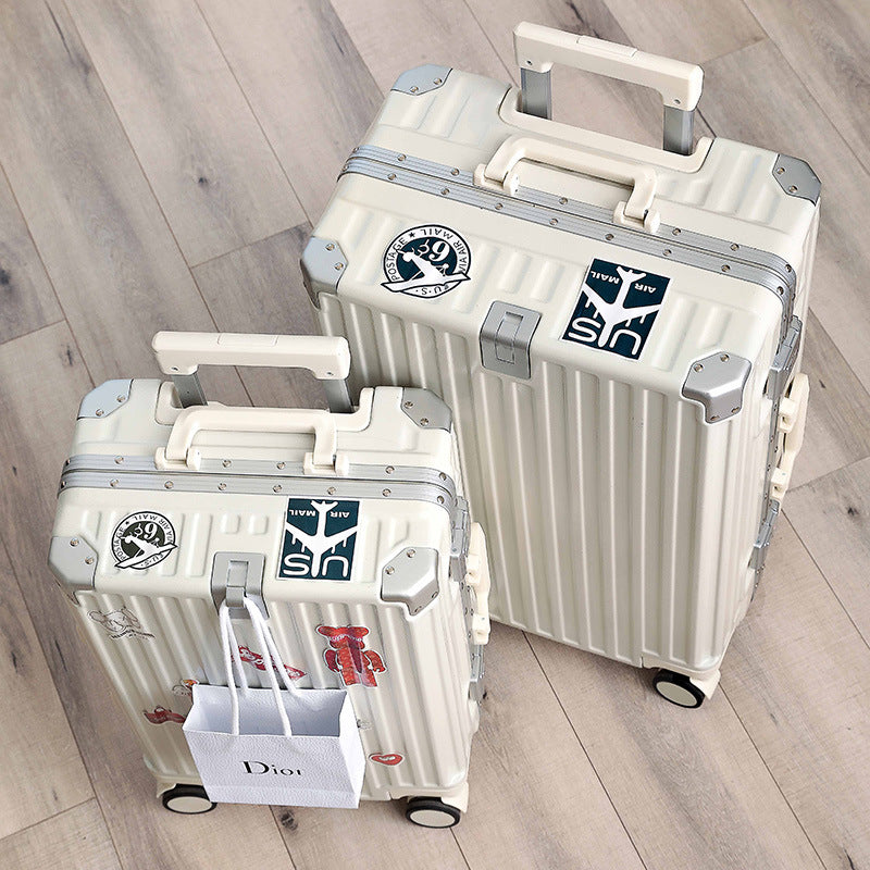 Sarah Express Aluminum Frame Travel Trolley Case