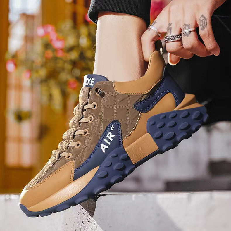 Sarah Express Men's Quilted Lightweight Outdoor Sneakers