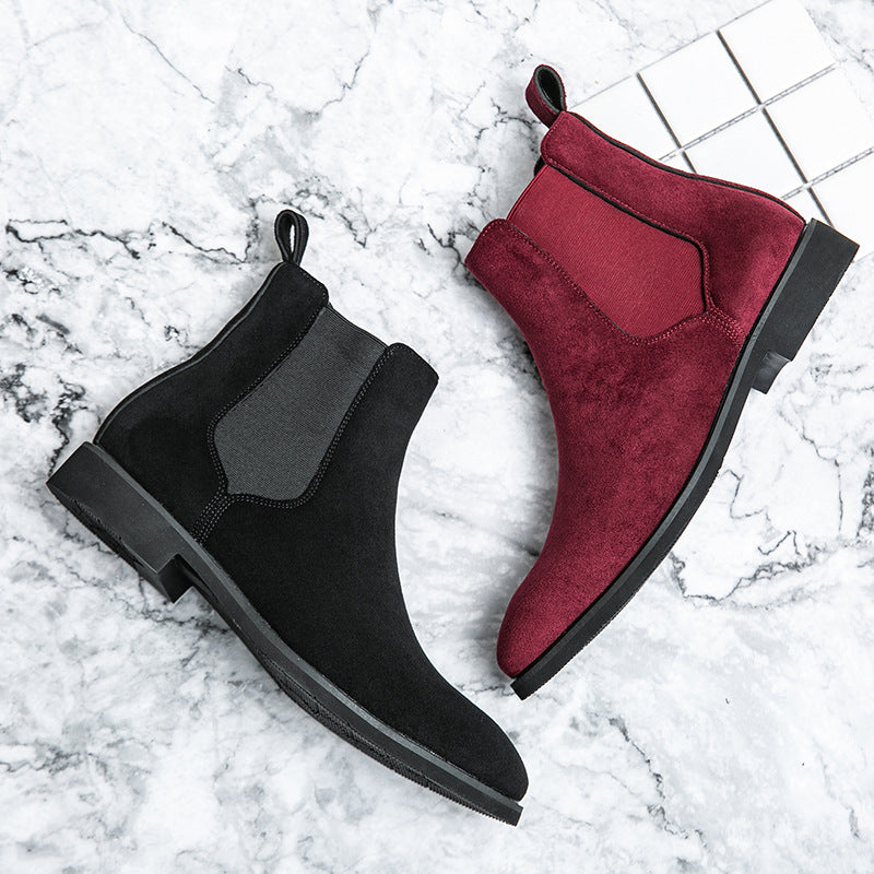 Sarah Express Pointed Toe Wedge Ankle Boots