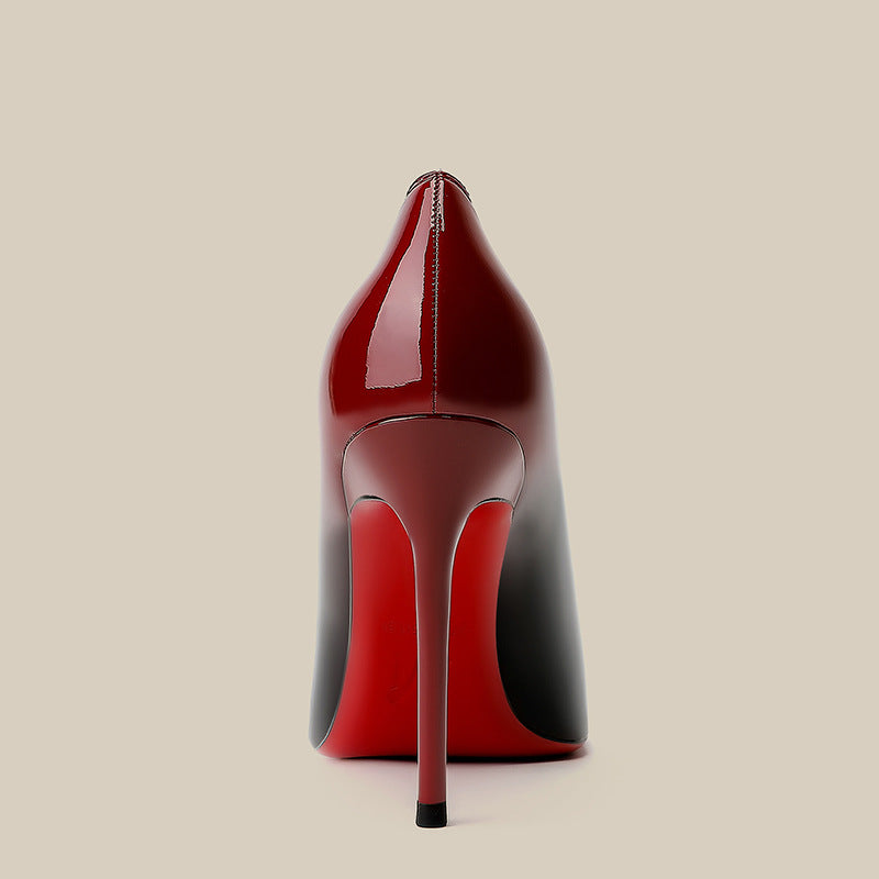 Sarah Express Gradient Patent Leather Stiletto High Heels