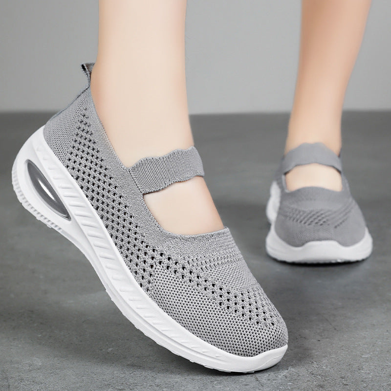Women's Breathable Mesh Slip-On Sneakers – product detail alternate view 14