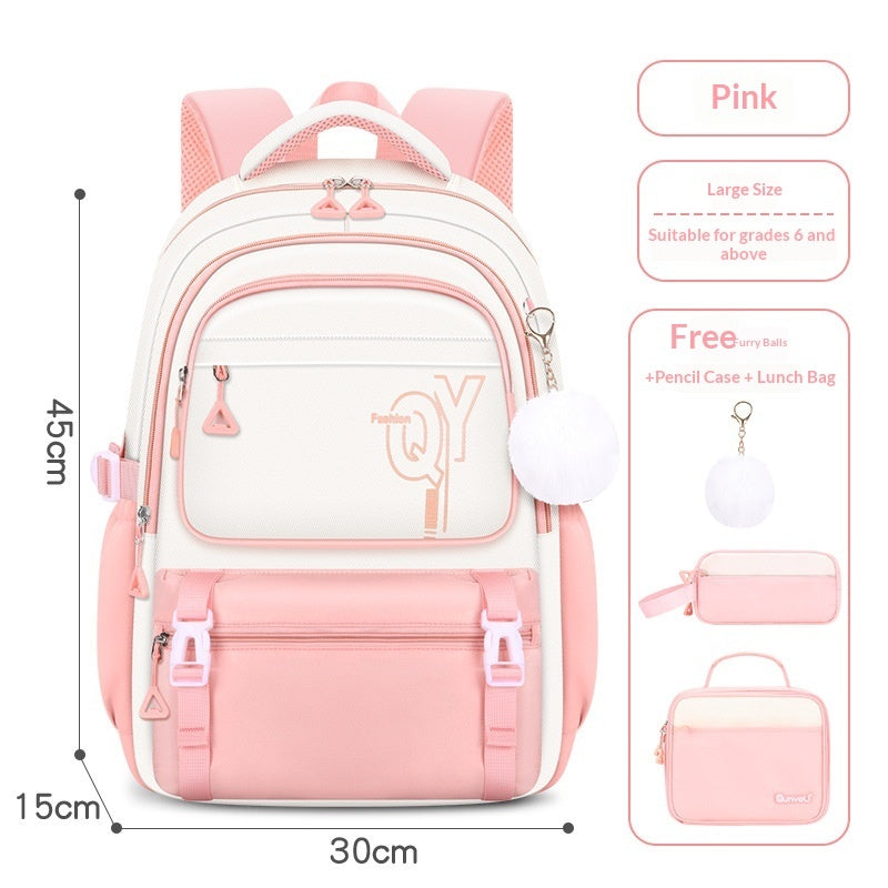 Sarah Express Girls 3-Piece School Backpack Set