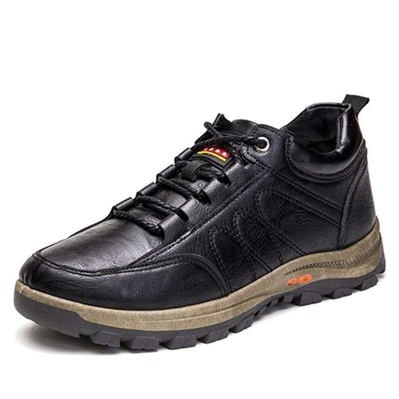 Sarah Express Men's Waterproof Winter Leather Shoes