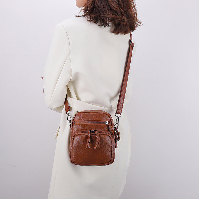 Sarah Express Compact Soft Chain Crossbody Shoulder Bag