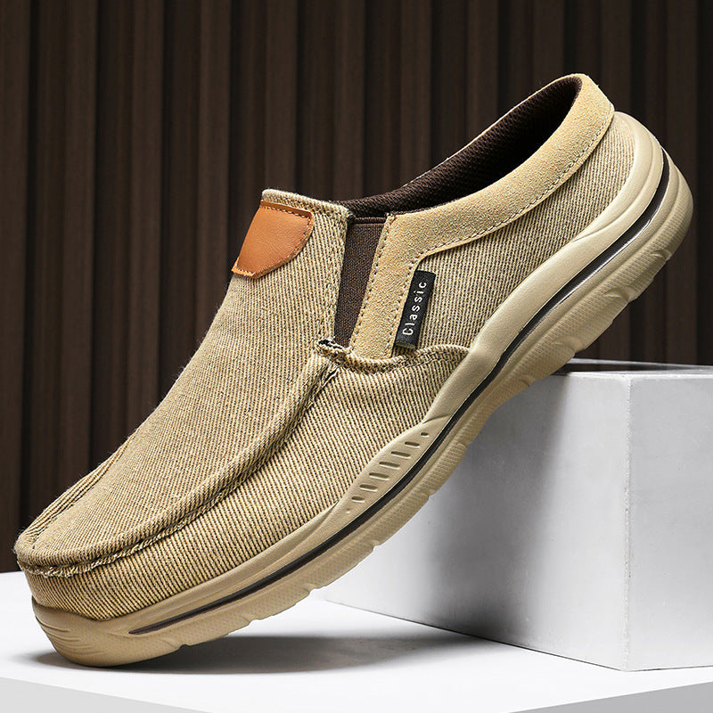 Men's Casual Canvas Slip-On Mules – product detail