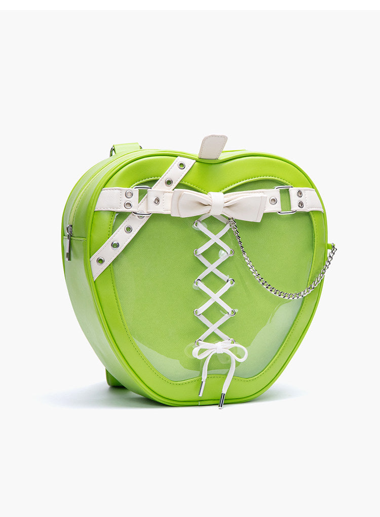 Sarah Express Gothic Bow Backpack with Chain Strap