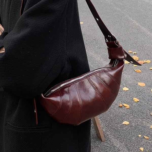 Sarah Express Retro Dumpling Crossbody Shoulder Bag